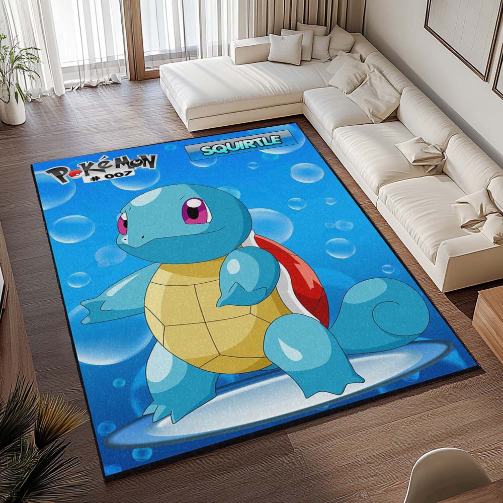Schiggy Pokémon  - Squirte Pokemon 3 Teppich - TOK 2