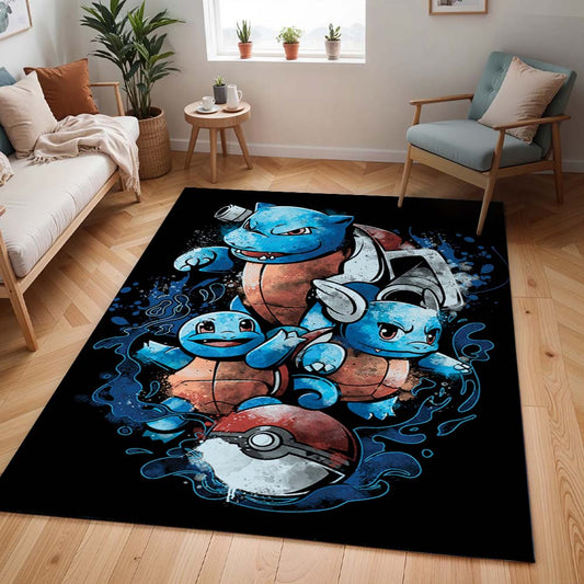 Schiggy – Wasser-Pokémon Teppich - TOK