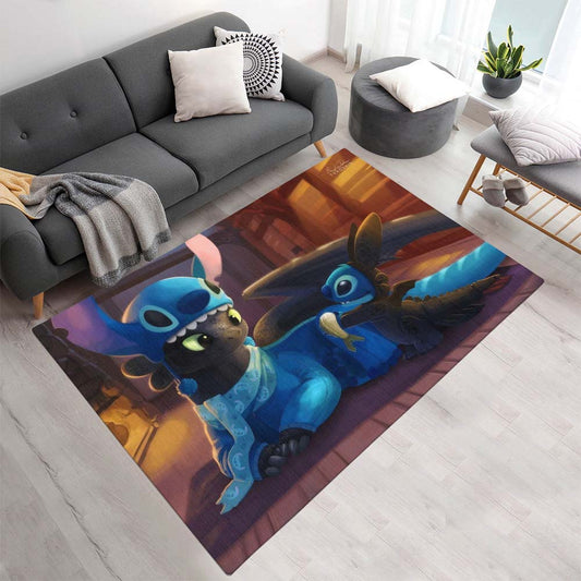 Stitch und Ohnezahn 1 Teppich - TOK