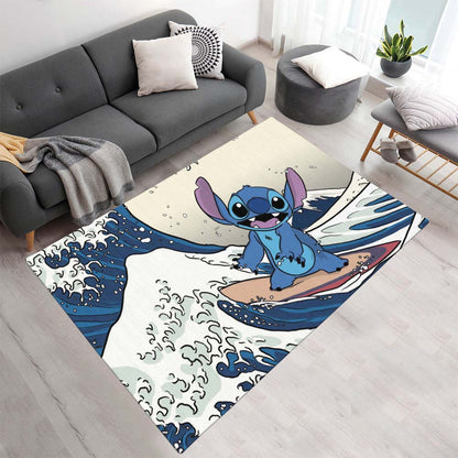 Stitch surft Teppich - TOK
