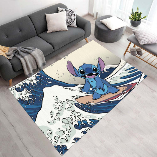 Stitch surft Teppich - TOK