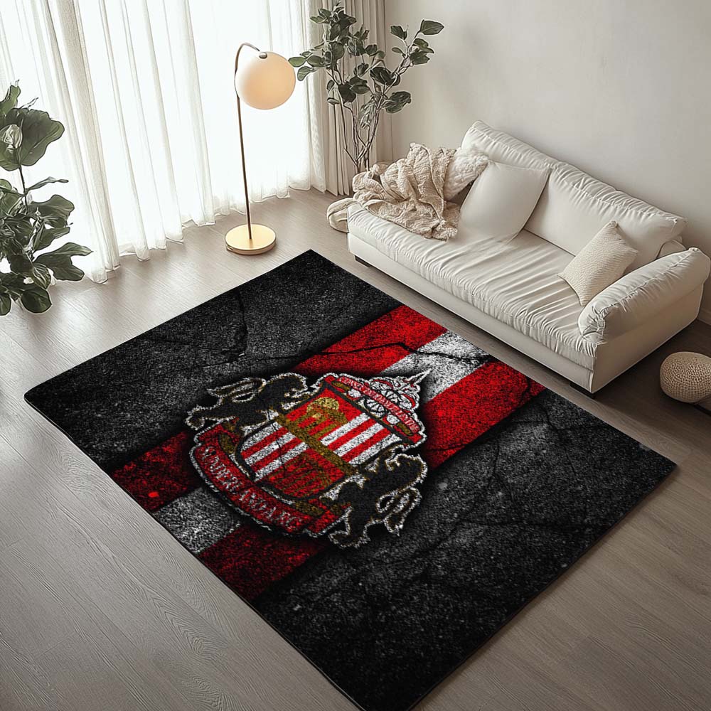 Sunderland A.F.C FC EFL Championship Cracked wall effect Teppich