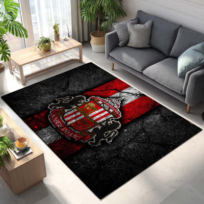 Sunderland A.F.C FC EFL Championship Cracked wall effect Teppich 2