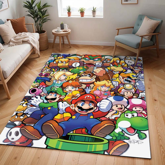 Super Mario – Charaktere 12 Teppich - TOK
