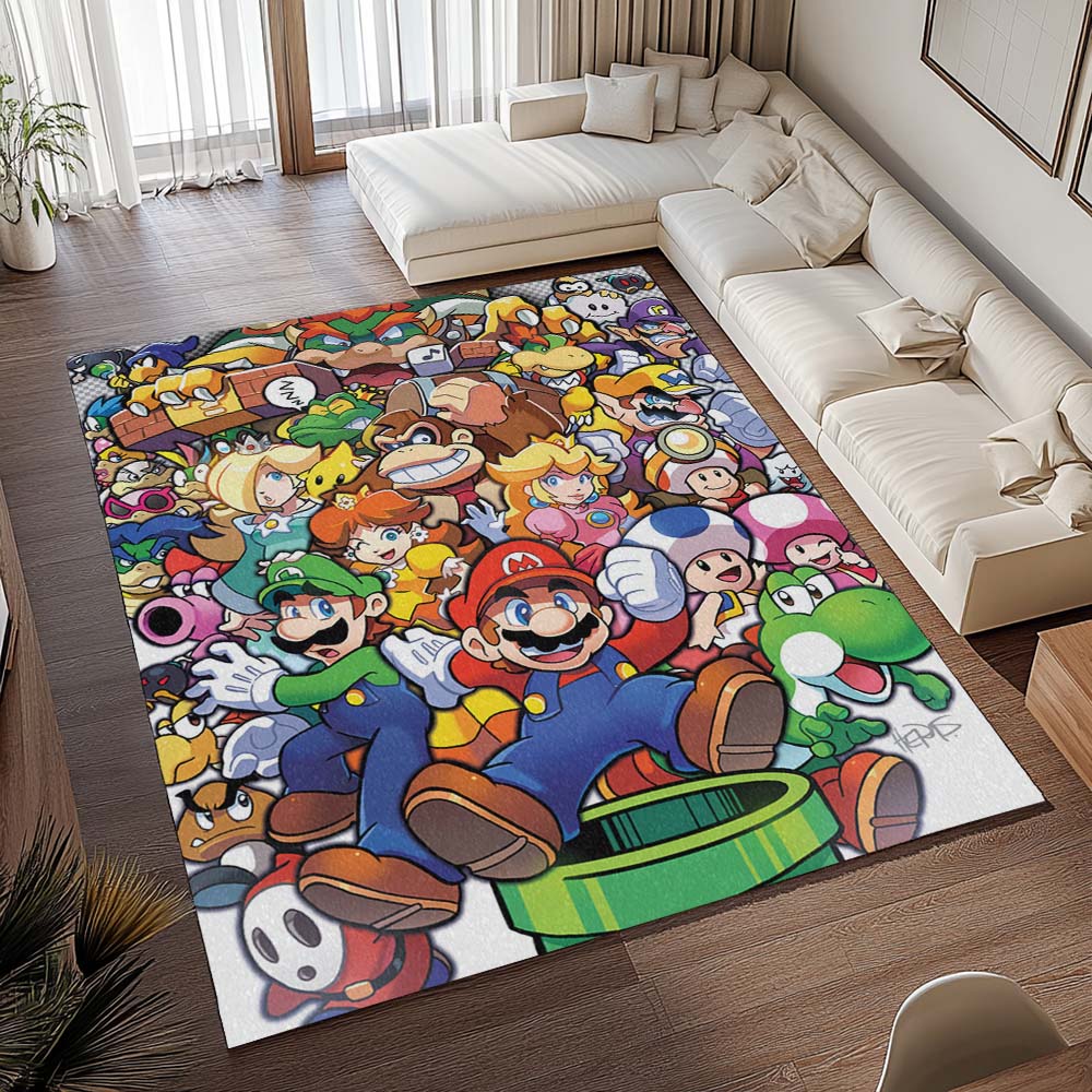 Super Mario – Charaktere 12 Teppich - TOK 2