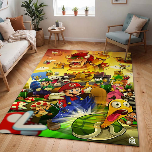 Super Mario – Charaktere 13 Teppich - TOK