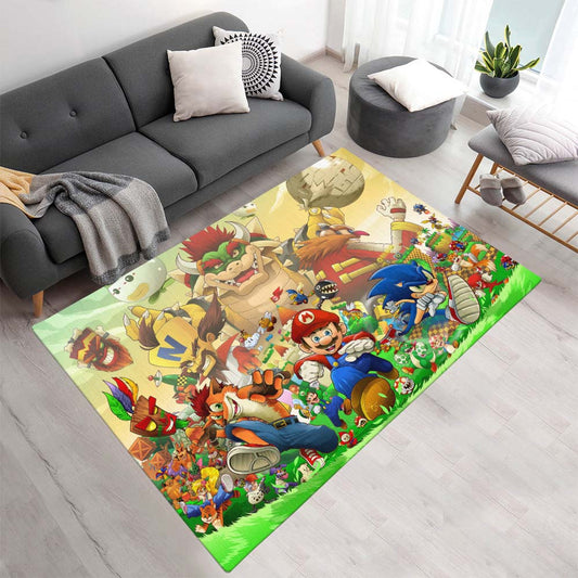 Super Mario – Charaktere 5 Teppich - TOK