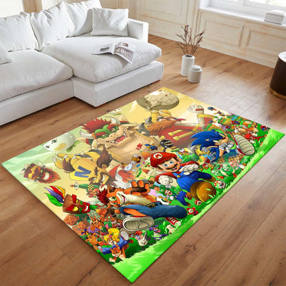 Super Mario – Charaktere 5 Teppich - TOK 2