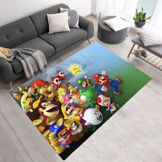 Super Mario – Charaktere 8 Teppich - TOK