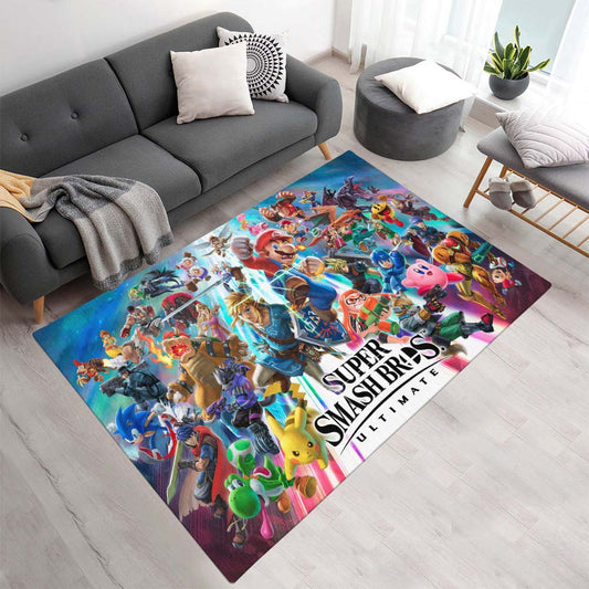 Super Mario – Charaktere 9 Super Bros Teppich - TOK