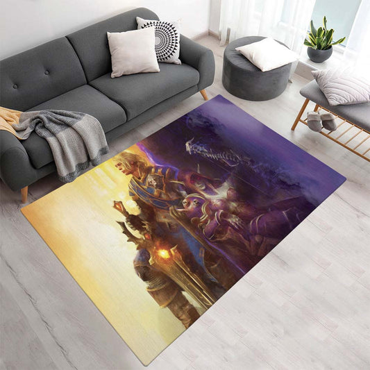 Sylvanas Windläufer Anduin Wrynn World of Warcraft Teppich - TOK