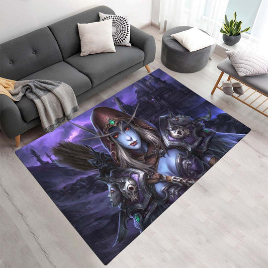 Sylvanas Windläufer World of Warcraft Teppich - TOK