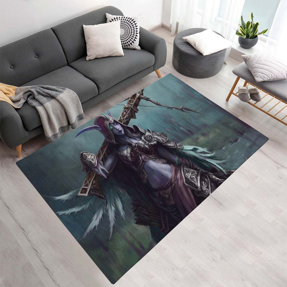 Sylvanas Windläufer World of Warcraft 2 Teppich - TOK