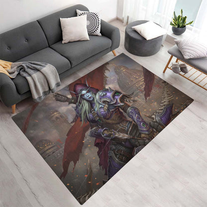 Sylvanas Windläufer World of Warcraft 3 Teppich - TOK