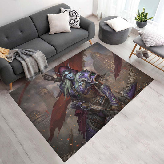 Sylvanas Windläufer World of Warcraft 3 Teppich - TOK