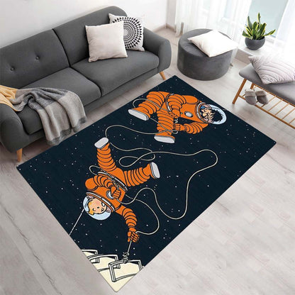 Tim und Struppi – Schritte auf dem Mond 5 Teppich - TOK