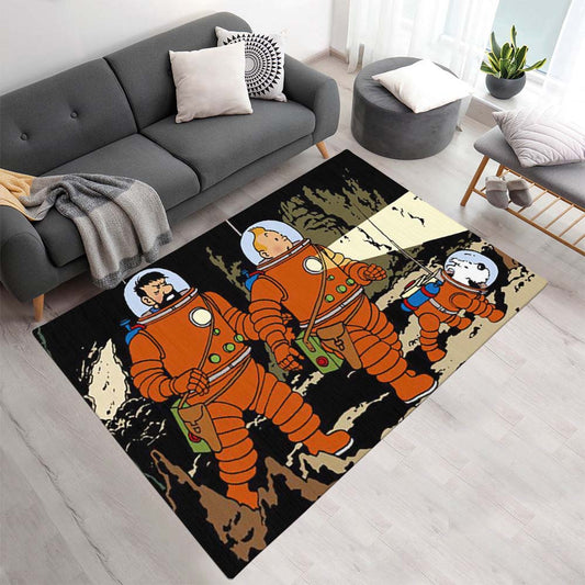 Tim und Struppi – Schritte auf dem Mond 6 Teppich - TOK