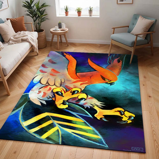 Fiaro Pokémon  - Talonflame Pokemon 8 Teppich - TOK