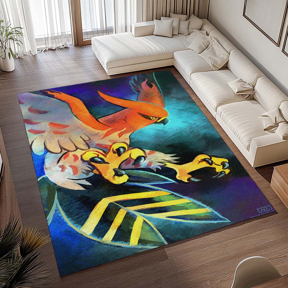 Fiaro Pokémon  - Talonflame Pokemon 8 Teppich - TOK 2