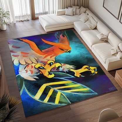 Fiaro Pokémon  - Talonflame Pokemon 8 Teppich - TOK 2