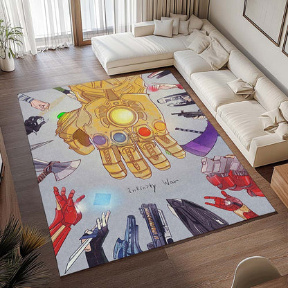 Thanos – Handschuhe – Avengers – Marvel – Infinity War Teppich - TOK 2