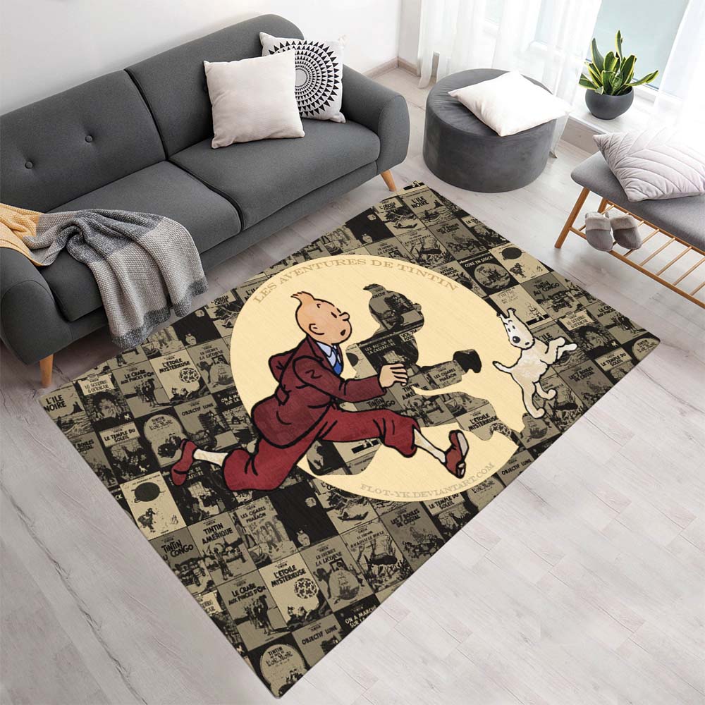 Die Abenteuer von Tim und Struppi 5 Teppich - TOK