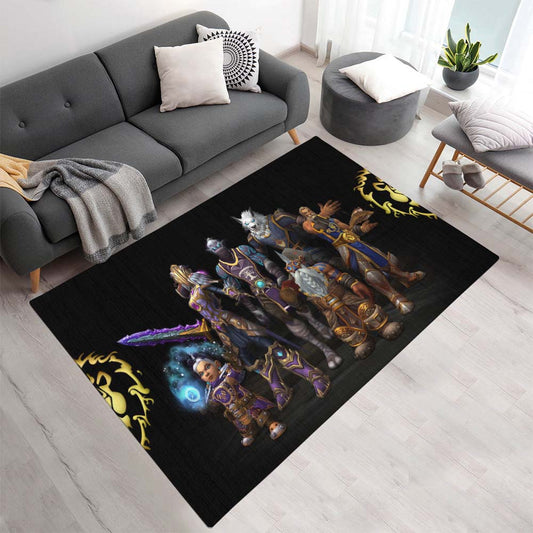 Die Allianz Armee World of Warcraft Hauptcharaktere Teppich - TOK