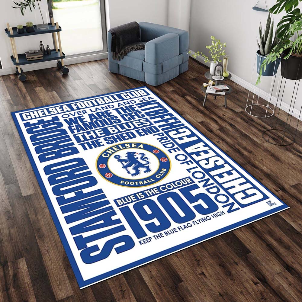 The Blues Chelsea Football Club Sport Team 09 Teppich