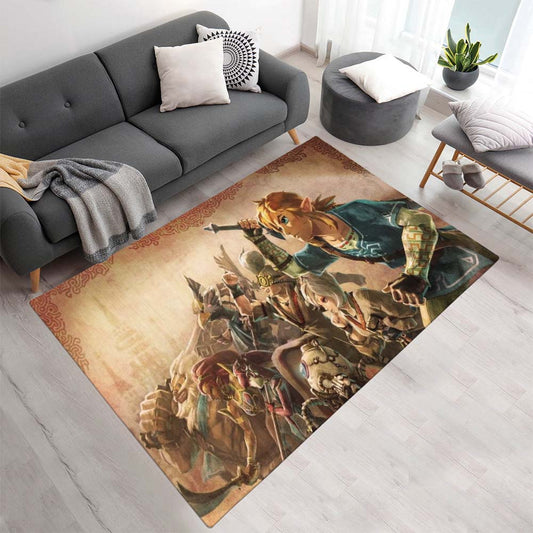Die Legende von Zelda Alle Charaktere 2 Teppich - TOK