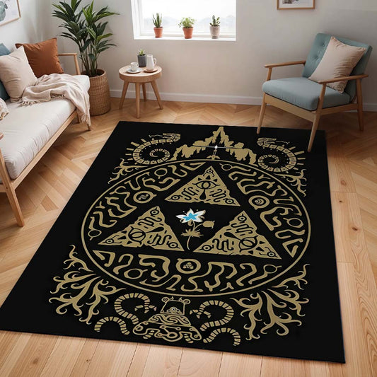 Die Legende von Zelda Breath of the Wild Triforce Teppich - TOK