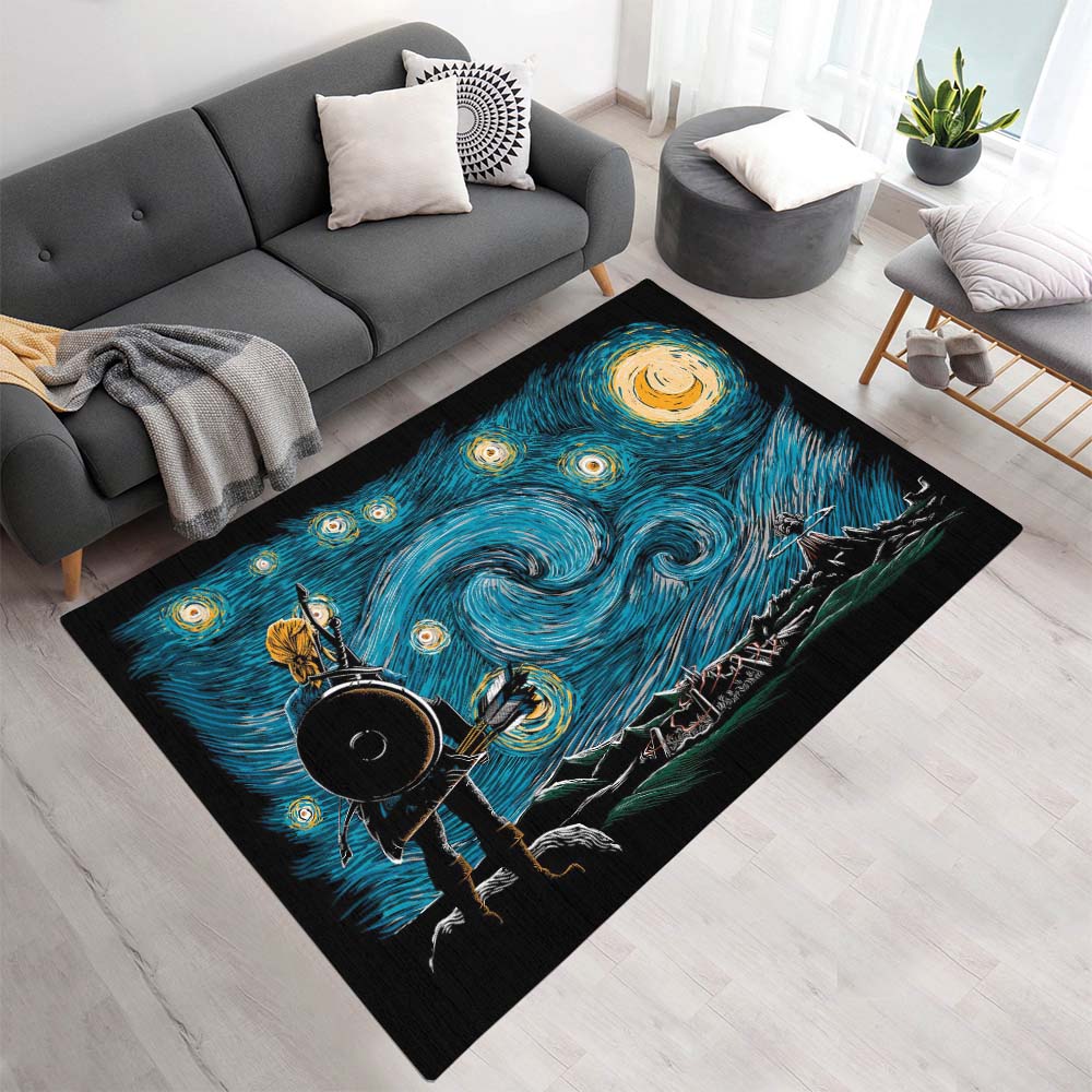 Die Legende von Zelda Van Gogh Stil Teppich - TOK