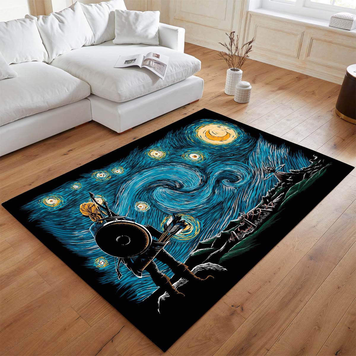 Die Legende von Zelda Van Gogh Stil Teppich - TOK 2