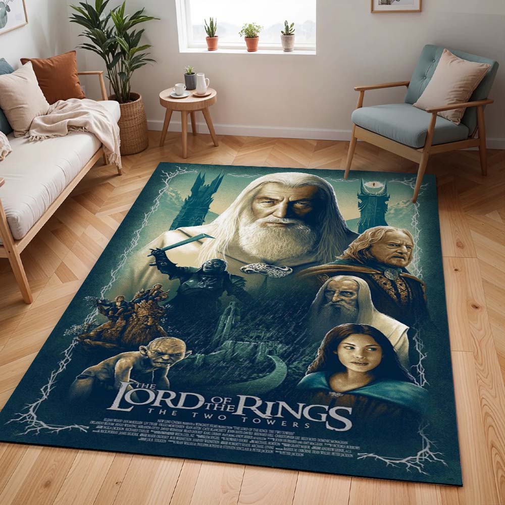 Der Herr der Ringe Die zwei Türme Teppich - TOK