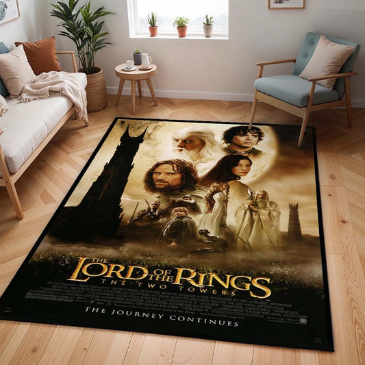 Der Herr der Ringe Die zwei Türme Die Reise geht weiter Teppich - TOK