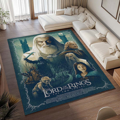 Der Herr der Ringe Die zwei Türme Teppich - TOK 2