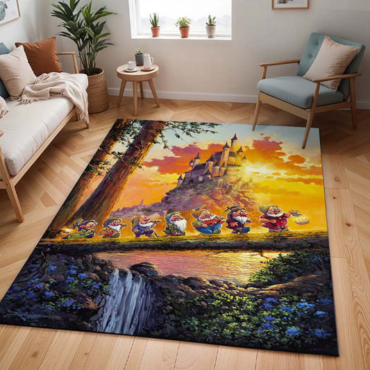Die sieben Zwerge – Schneewittchen – Disney 02 Teppich - TOK