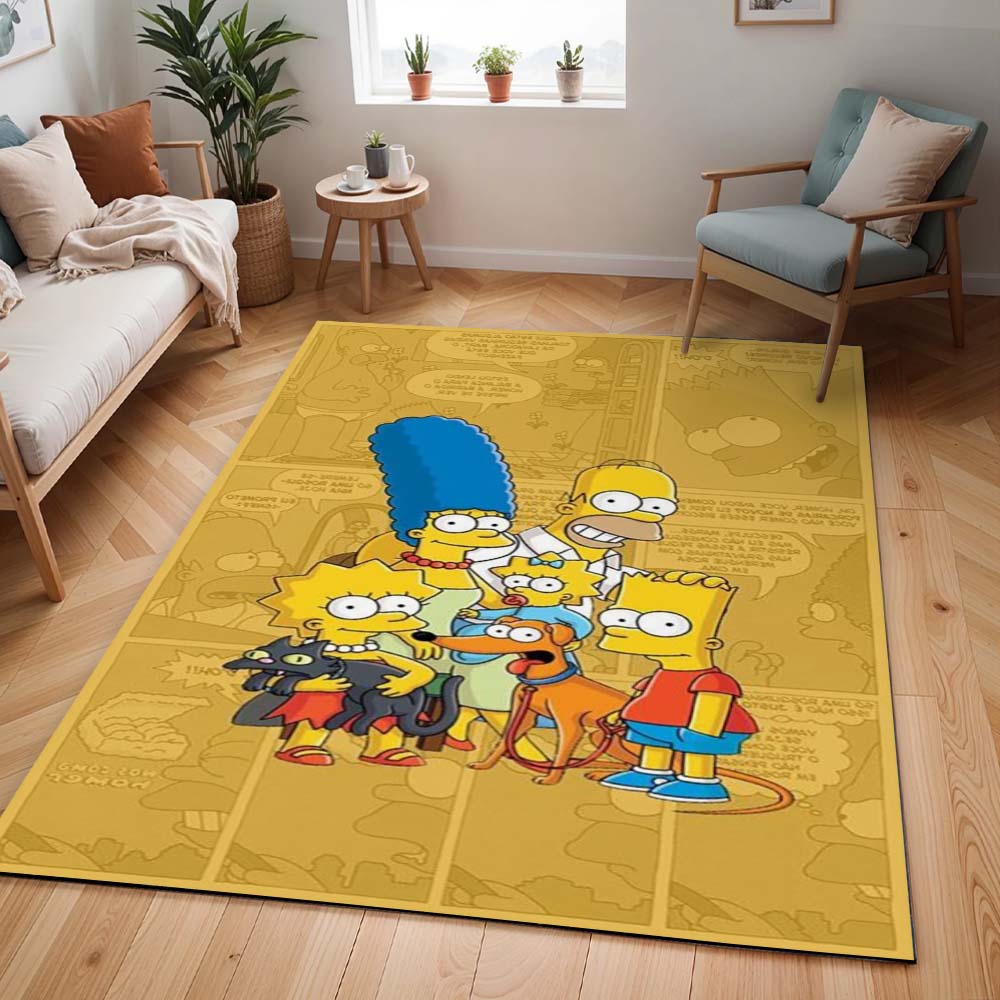 Die Simpsons – Alle Charaktere 09 Teppich - TOK