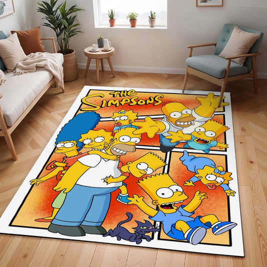 Die Simpsons – Alle Charaktere Teppich - TOK