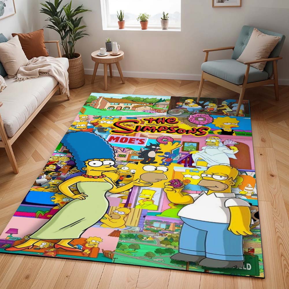 Die Simpsons – Alle Charaktere 12 Teppich - TOK