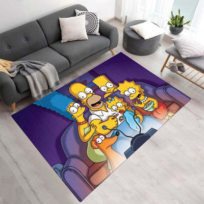 Die Simpsons – Alle Figuren 15 Teppich - TOK
