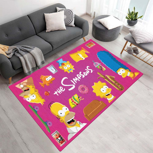 Die Simpsons – Alle Figuren 16 Teppich - TOK