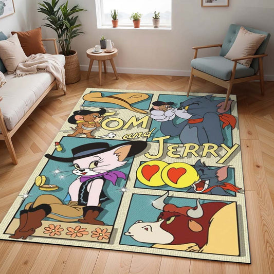 Tom und Jerry – Cartoon-Figuren 15 Teppich - TOK