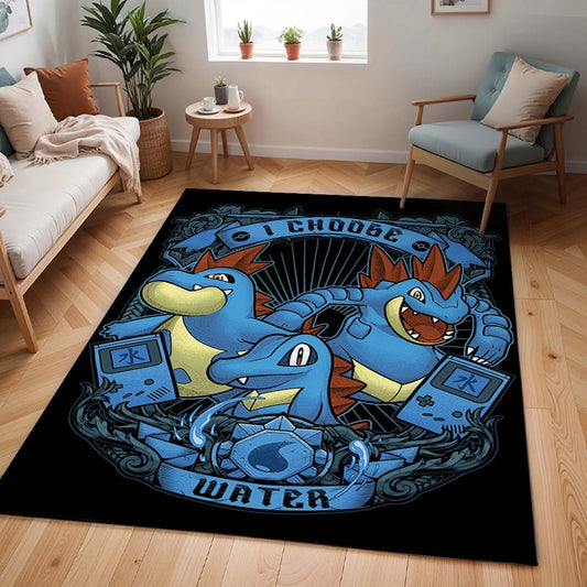 Karnimani – Wasser-Gen 2 – Pokémon Teppich - TOK