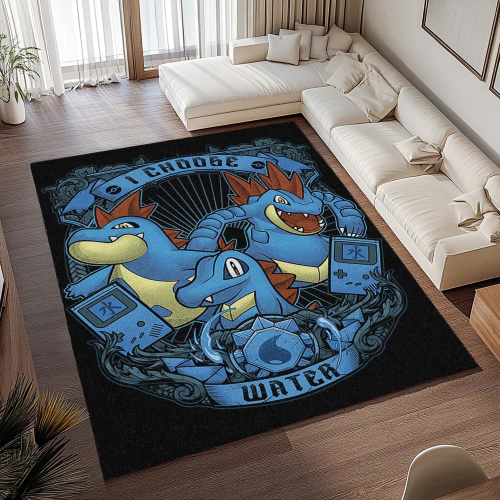Karnimani – Wasser-Gen 2 – Pokémon Teppich - TOK 2