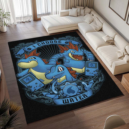 Karnimani – Wasser-Gen 2 – Pokémon Teppich - TOK 2