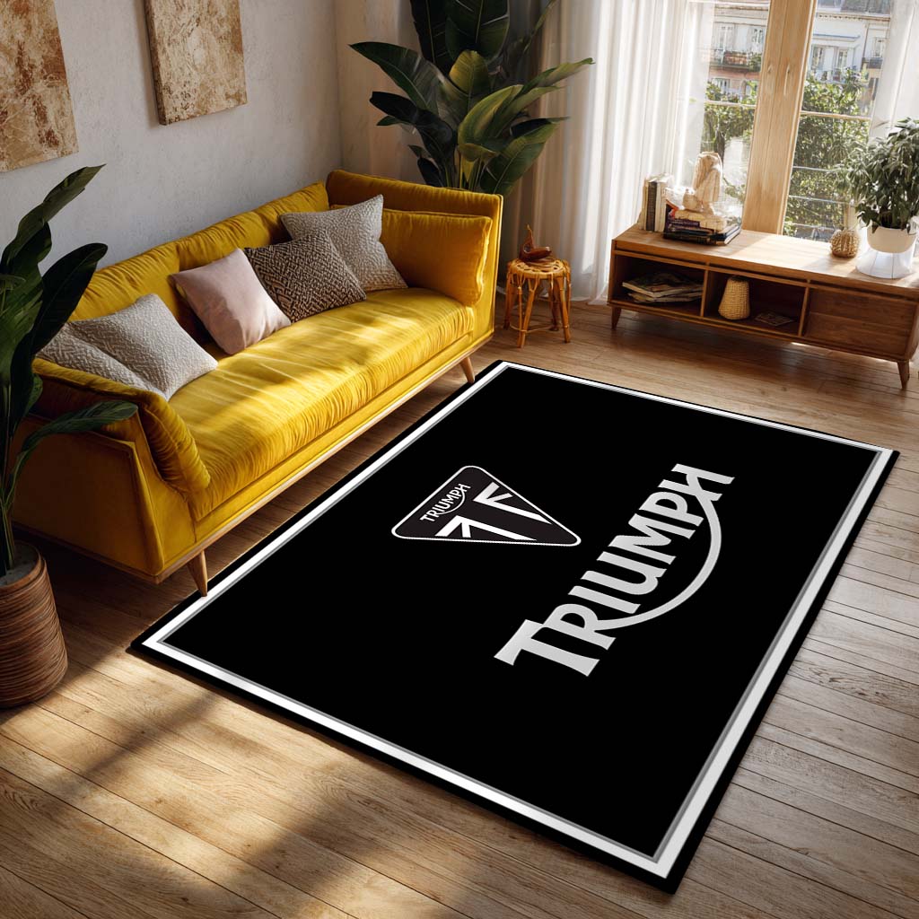 Triumph Moto Teppich - Teppich mit Automotiv-Motiv-2