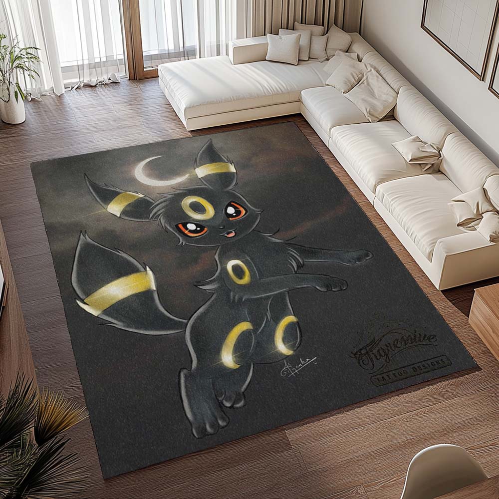 Nachtara Pokémon  - Umbreeon Pokemon 16 Teppich - TOK 2