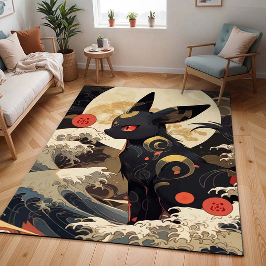 Nachtara Pokémon  - Umbreeon Pokemon 17 Teppich - TOK