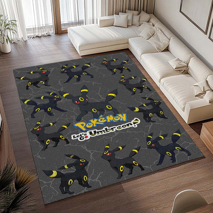 Nachtara Pokémon - Umbreeon Pokemon Teppich - TOK 2
