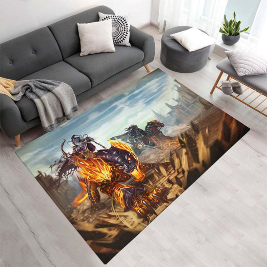 Varian Wrynn Sylvanas Windläufer World of Warcraft Teppich - TOK